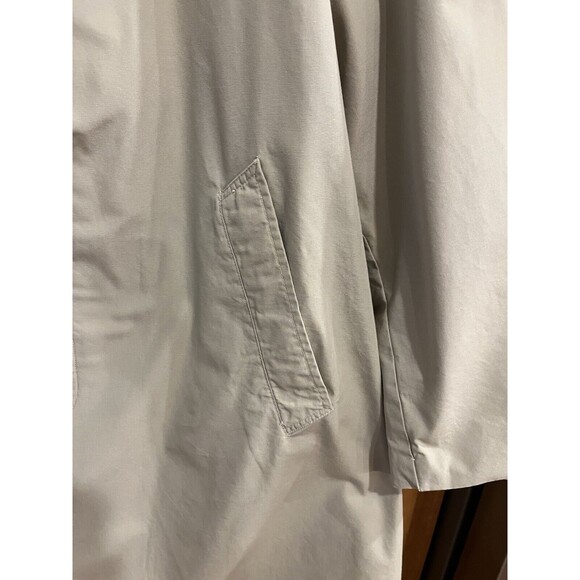 Vintage Trench Coat Men's Towncraft Plus Gentry Khaki Tan 1970s - Picture 7 of 16